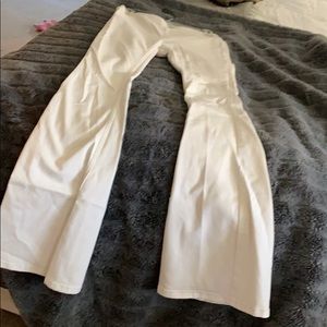 Free people wide legged jeans